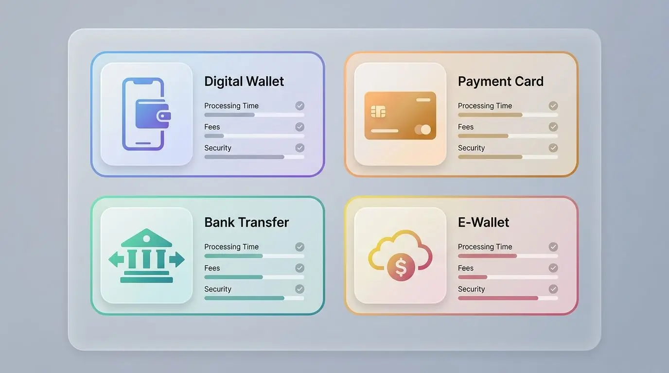 Porównanie metod płatności online: e-portfel, karta i przelew bankowy